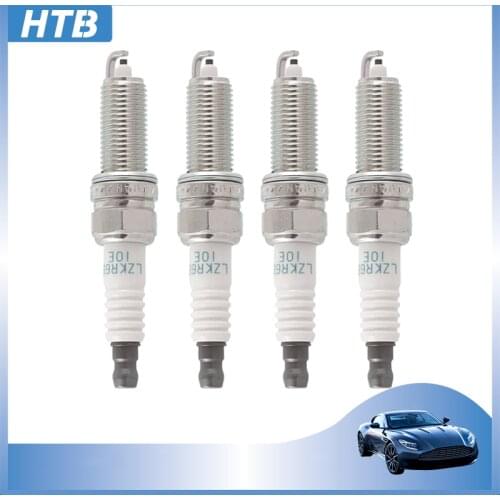 4pcs/lot 18855-10060 LZKR6B-10E Spark Plug For Hyundai i20 i30 i35 ix20 KIA PRO CEE'D CARENS SOUL VENGA RIO 1.4 1.6 LZKR6B 10E