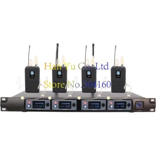 Wireless microphone system U4000u professional microphone 4-channel UHF dynamic professional karaoke OK