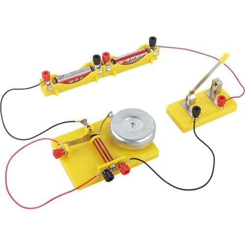 Kids Physics Electrical Trembler Bell Model Children Science Experiment Kits assembly Electric Model Children Invention Toys