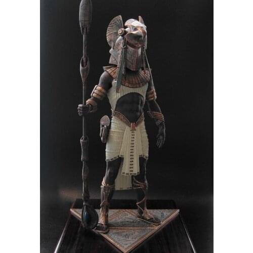 GK Handmade Resin White Model WSGK1/6 Horus Statue Unpainted Kits Figures Model In Stock