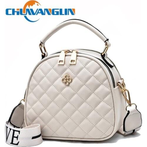 Chuwanglin Fashion Mini Handbags for Women Crossbody Shoulder Bag Plaid PU Leather Multi Zipper Small Messenger Bags 6291112