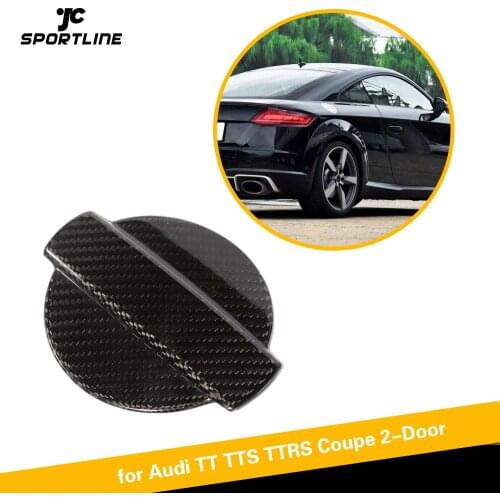 Carbon Fiber Engine Oil Tank Filler Water Tank Lid Cap Cover Retrofit For Audi TT Quattro TTS TTRS Coupe 2 Door Carbon Fiber