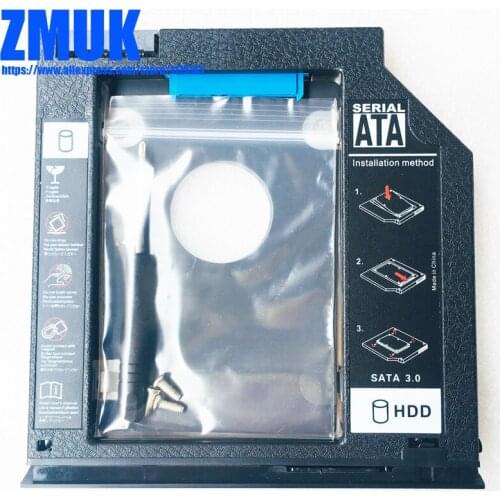 Brand New SSD HDD Adapter Caddy w/ Faceplate For Dell Latitude E6440 E6540 Series
