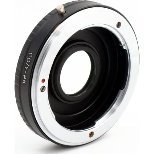 CY-PK Glass Adapter For Contax Yashica CY Lens to Pentax K PK Mount Camera focus infinity