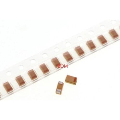 10PCS Tantalum Capacitor Type D 2.5V 4V 6V 6.3V 10V 16V 25V 35V 50V 4.7/6.8/10/15/22/33/47UF 100/150/220/330/470/680/UF D7343