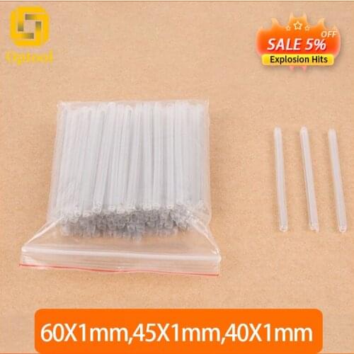 1000pcs/lot Fiber Cable Protection Sleeves40mm 45mm 60mm，1mm diameter FTTH heat shrink splice protector