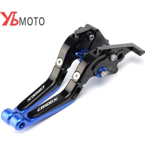 With logo CB500X High Quality Accessories Motorcycle brake clutch levers For HONDA CB 500 X CB500 X 2013 2014 2015 2016 2017