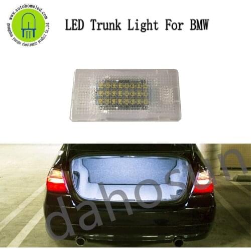 1Pcs Dahosun Bright White LED Luggage Compartment Trunk Boot Light For BMW 1 Series E81 E82 E87 E88