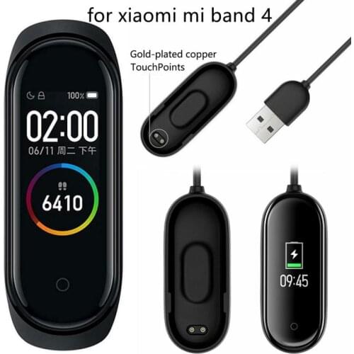 Charger Adapter Wire For Xiaomi Mi Band 4 Miband 4 Smart Watch Smart Wristband Bracelet Charging Cable Band4 USB Charger Cable
