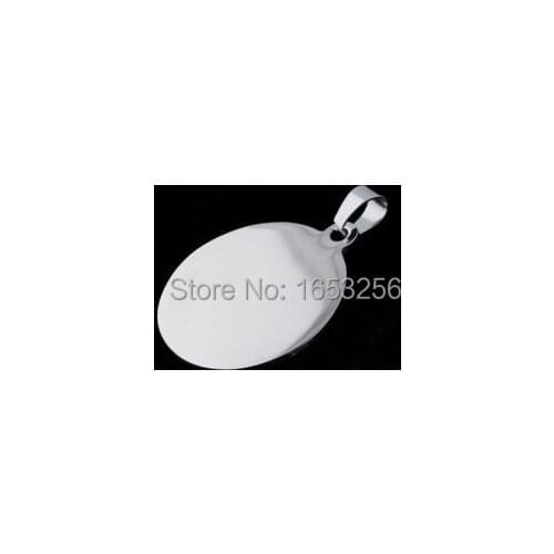 In bulk 5pcs Lot Stainless Steel Both Polished Round Medals Pendant Charm Unisex Jewelry 30mm wide