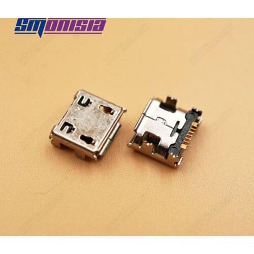 Smonisia 50pcs Original Micro USB Charging Connector Port for p100