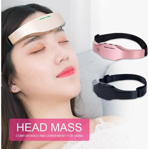 Electric Head Massager Sleep Monitor Migraine Relief Massager Insomnia Therapy Release Stress Sleep Therapy Device Sleeping