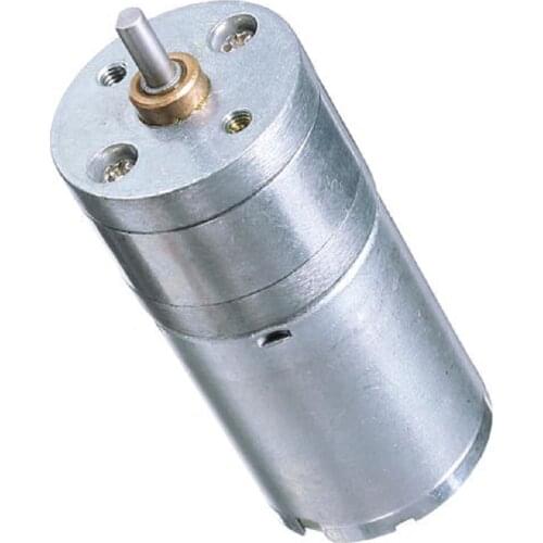 JGA25-370 DC 6V 12V Geared Motor Electric Gear Motor High Torque 5/10/15/30/60/100/150/200/300/400/500/1000/1200 RPM