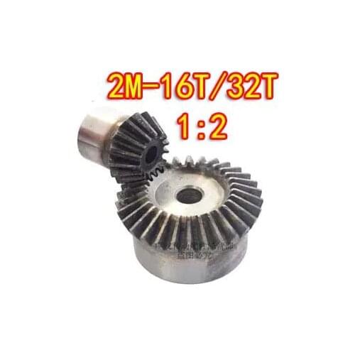 For sale 2015 1:2 ratio /2M-16T/32T 90 Degree precision gear drive bevel gear(2M-16 teeth with32 teeth)--2pcs/set