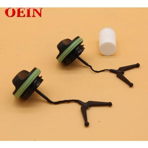 1 Set Fuel Oil Tank Cap Gas Fuel Filte For Husqvarna 340 345 346XP 350 353 Garden Chainsaw Replacement Spare Part