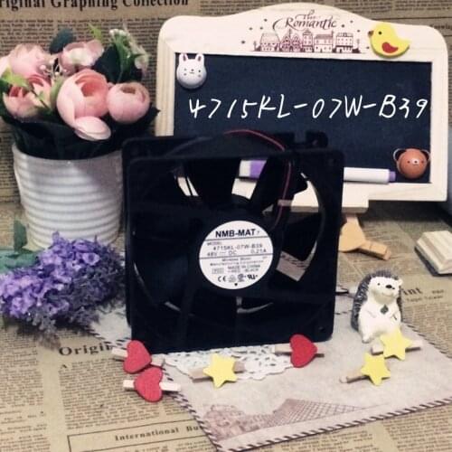 Cooler Japan FOR NMB Mepea Fan 4715KL-07W-B39 12038 48V 2 Line Converter Fan