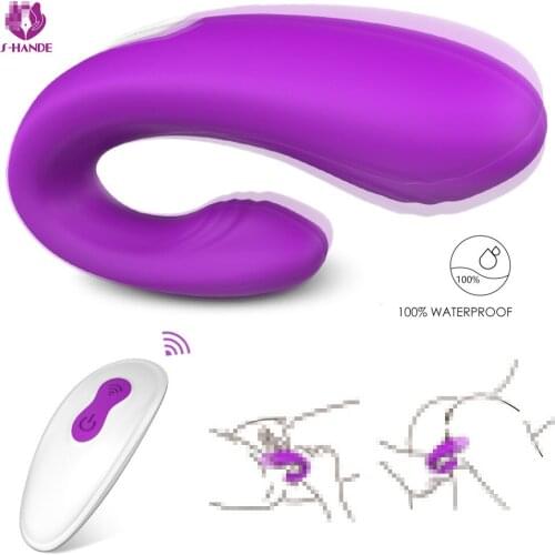 Multi-speed Powerful Vibrator with Double Motors and Wireless Remote Control Vibrator for Women G-spot Massage Vagina