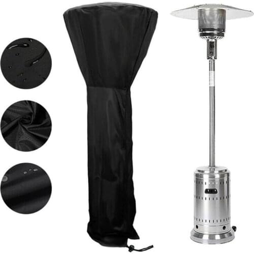 Outdoor Pyramid Stand Up Patio Gas Heater Cover Hood Mushroom Protective Supplie 83XA