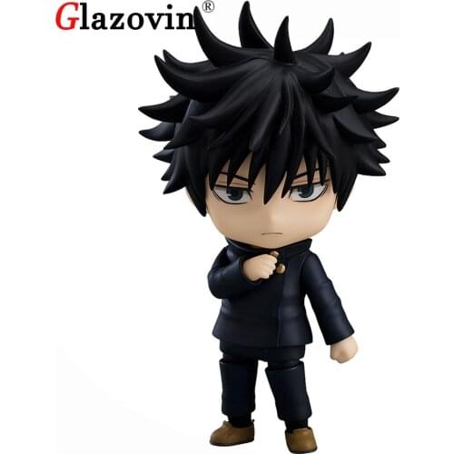 Glazovin Original Genuine 10cm Jujutsu Kaisen Fushiguro Megumi Q Version Of The Figure Model Ornaments Colletible Model Toys