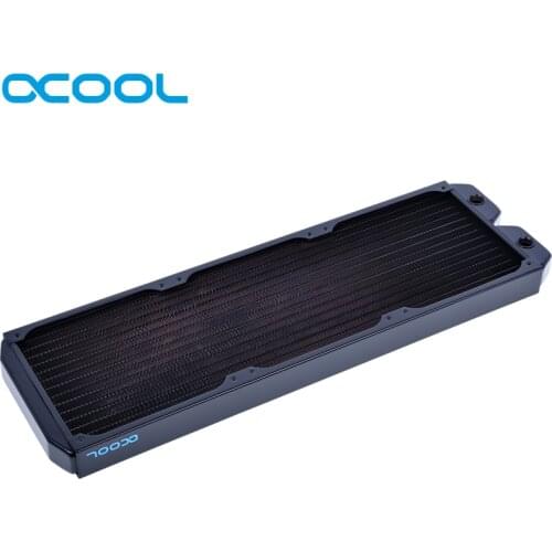 ORIGINAL Alphacool NexXxoS 420mm Copper Radiator 30mm Thickness 140mm*3 Computer Case Hestsink 14cm Fan Watercooling Heat Sinks