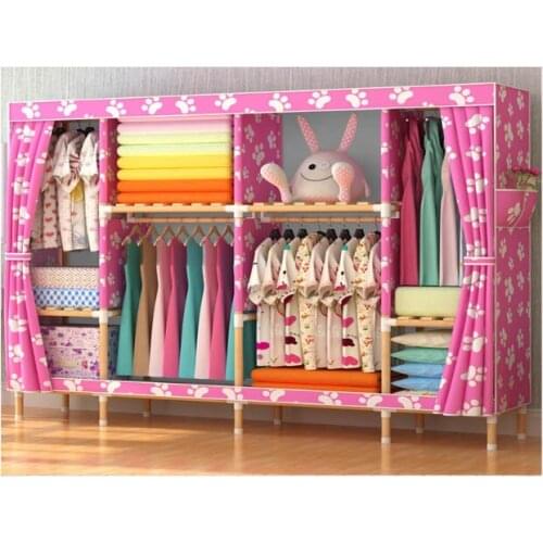 Latest wooden wardrobe length 205cm