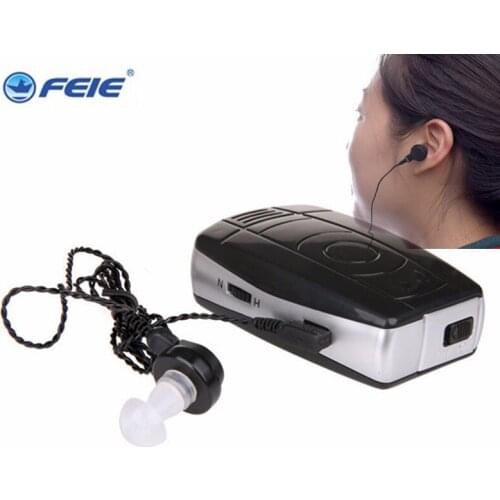 Sound cassette Pocket High Power Wired Box Mini Hearing Aid Best Sound Amplifier Receiver Elderly Deafness Ear Care tool s-28