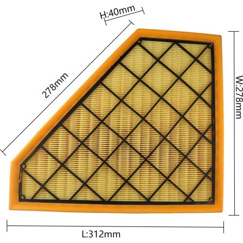 Replacement OEM 20857930 Air Filter FOR Chevrolet Camaro RS (import) 2.0T 2016 2017 2018 2019 2020- High-Quality