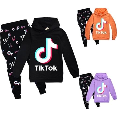 Boys Girls Sport Clothes Set for Baby Girl Boy Tik Tok Impostor Hoodied T Shirt Pants Tracksuit Children Suits Kids Clothing
