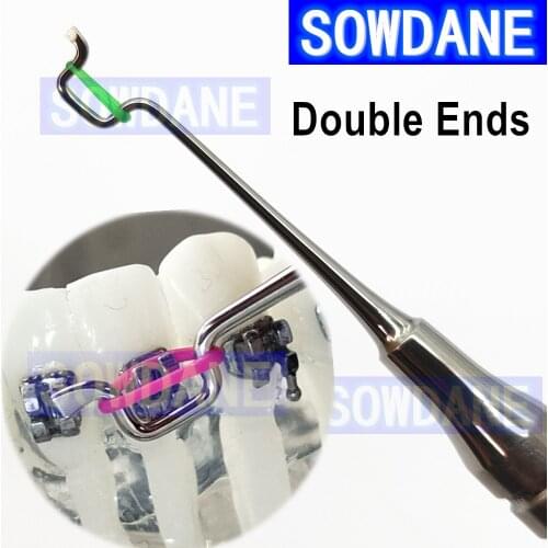 Dental Orthodontic TWIRL-ON Module Ligature Tie Placer Placement Convinient Usage Tool