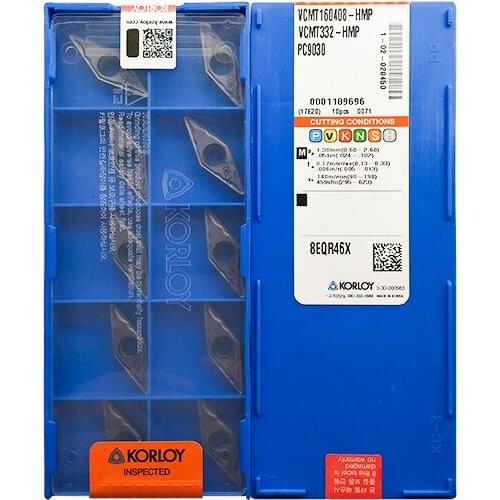 VCMT160408-HMP PC9030 100% KORLOY Original carbide insert with the best quality 10pcs/lot free shipping