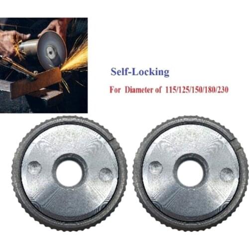 1pc M14 Thread Replacement Angle Grinder Chuck Tools Angle Grinder Inner Outer Flange Nut Set Tools Quick Clamping Quick 85LA