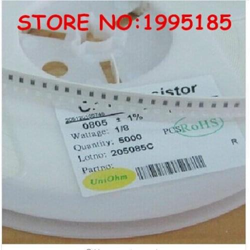 100pcs/lot 0805 SMD Resistor 1% 1.2K 1K2 ohm 1201 2.0*1.6mm