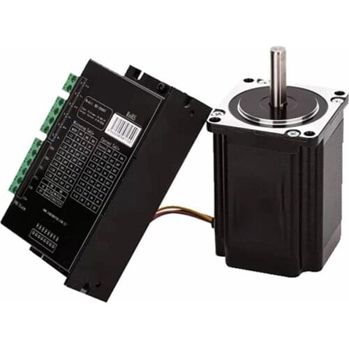 110HS99 1.8 Degree 2 Phase Nema 42 Stepper Motor with M860D Driver DC 24~80V 7.2A