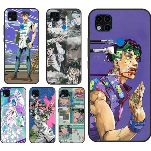 Thus Spoke Kishibe Rohan JoJo Case For Xiaomi Redmi Note 7 8 9 10 Pro Note 9S 8T Cover Fundas For Redmi 9T 9A 8A K40 9C
