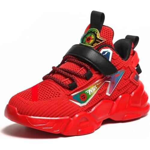 New Boys Sneakers Childrens Tennis Running Shoes Student Breathable Outdoor Flat Shoes Boy Casual Sports Shoes Zapatillas Kids