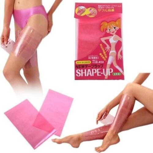 5 Pair Slimming Wrap Burn Cellulite Fat Body Weight Loss Shaper Leg Thigh Women Binding Belt Leg Products it works body wraps