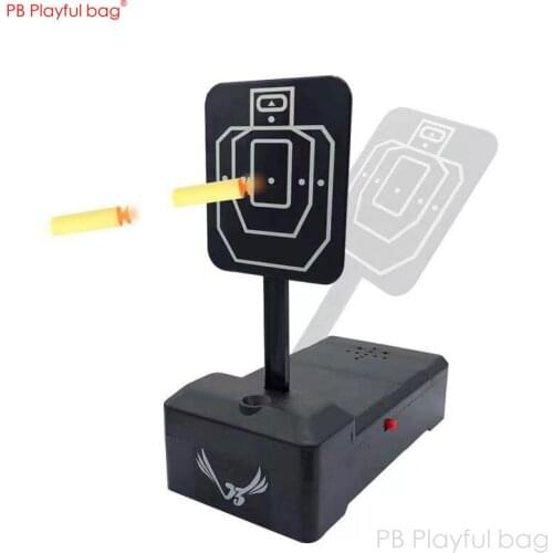 Playful bag Electric reset target EVA soft bullet gun target Children CS game targets toys CS practice equipment QI23
