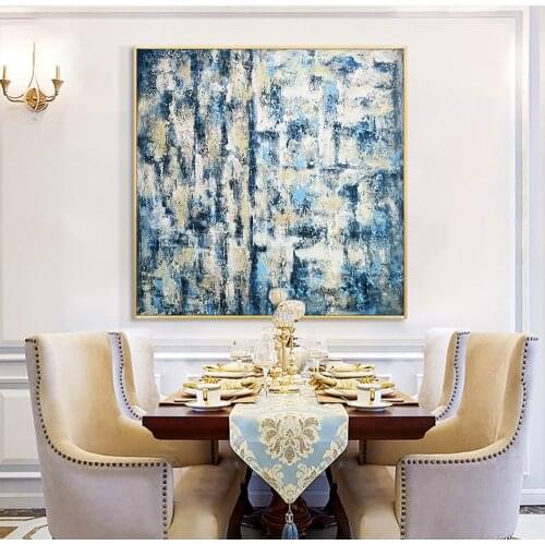 Oil Painting on canvas Room Decoration Modern 100% Hand Painted Abstract Painting Drawing New Oil Painting Pictures For Bedroom