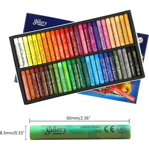 D5QC 48 Colors Oil Pastel for artist Student Graffiti Soft Pastel Painting Drawing Pen School Stationery