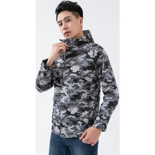 Mens Windbreakers Jackets Amry Military Camouflage Hoody Zipper Tactical Fleece Man Coat Windproof Climbing Jacket Men Jaquetas
