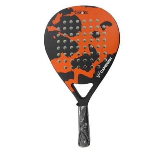 Mens Womens Professional Full Carbon Beach Tennis Paddle Racket Soft EVA Face Tennis Raqueta With Bag For Adult -40