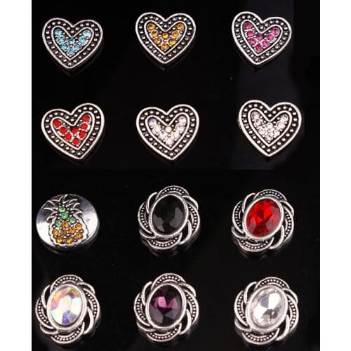 NEW pineapple LOVE 12mm metal snap button MS545