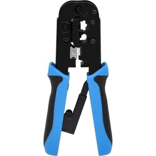 Rj45 crimper tool rj11 cat5e cat6 cable crimping tool network pliers tool 8P/6P multi-function cable pliers, peeling shear