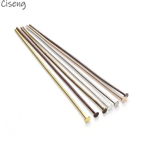 200pcs Flat Head Pins Dia Head Pin For Jewelry Making Accessories DIY Supplies Handmade Gift