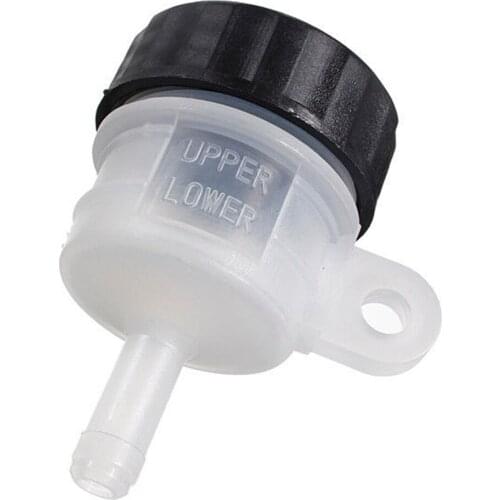 Motorcycle Universal Plastic Brake Pump Hydraulic Brake Oil Cup Rear Master Cylinder Tank Fluid Bottle Reservoir Accessories New