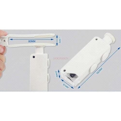 Magnifying equipment Magnifying glass led lamp portable microscope mobile phone 160 times / 200 times Qing times