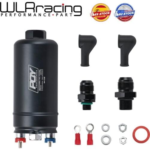 WLR RACING - EFI 380LPH 1000HP TOP QUALITY External Fuel Pump E85 Compatible 044 style New WLR-FPB003-QY