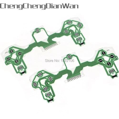 Green Old Version Conductive Film Replacement for Old Version PS4 controller Flex Ribbon Cable ChengChengDianWan 100pcs