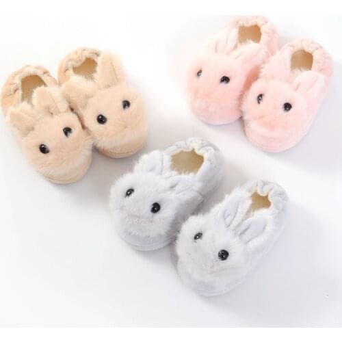 Winter Baby Slippers Toddler Infant Kids Baby Warm Shoes Boys Girls Cartoon Soft-soled Slippers Cartoon Shoes ropa para niñas