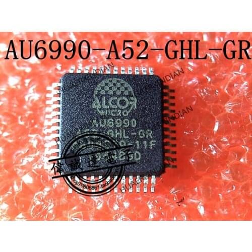 1Pieces New Original AU6990-A52-GHL-GR AU6990 TQFP48 In Stock Real Picture